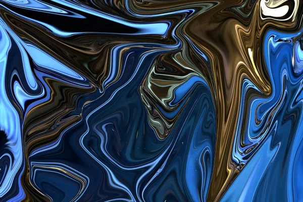 大理石波 波纹线和无缝图案抽象 — 图库照片