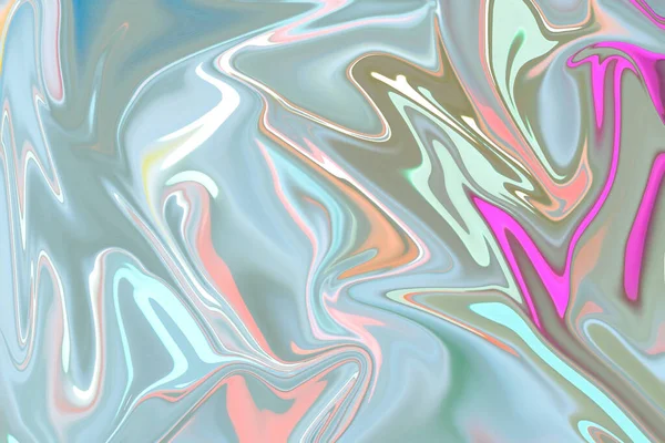 Abstract Vloeibaar Maken Golven Kleurverloop Marmeren Golven Chaotische Abstracte Achtergrond — Stockfoto