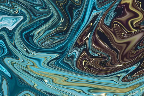 Abstraktní Zkapalnění Tekuté Vlnky Vlnité Linky Obraz Tekuté Textury — Stock fotografie