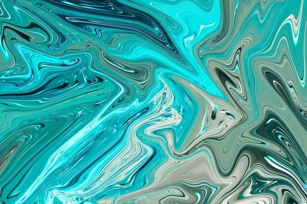 Abstract Vloeibaar Maken Aquarel Abstracte Schilderkunst Vloeibare Rimpelingen Golvende Lijnen — Stockfoto
