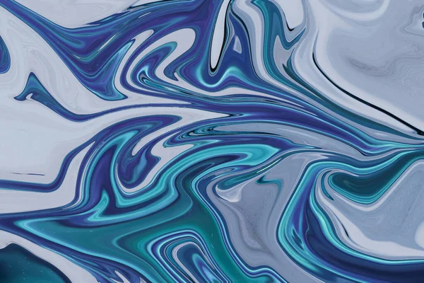 Abstraktní Zkapalnění Vlnité Linky Mramorové Vlny Barevný Gradient Vln Ilustrace — Stock fotografie
