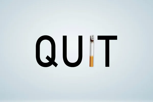 Día Mundial Sin Tabaco Concepto Fumar Cigarrillo Con Concepto Diseño —  Fotos de Stock