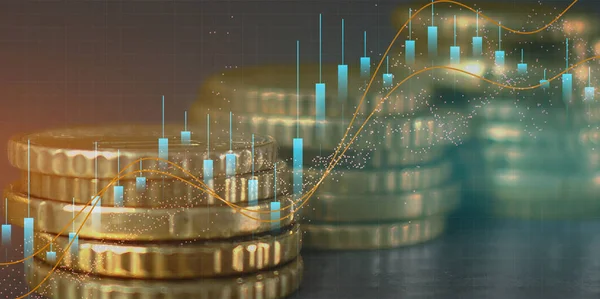Concept Financiële Inclusie Financiële Begeleiding Financiële Technologie — Stockfoto