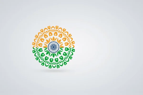 Striking Índia Independence Day Celebration Banners Imagens Stock — Fotografia de Stock