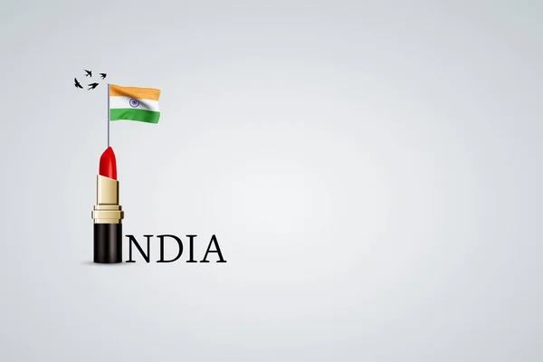 Святкування Дня Незалежності Креативної Індії Stock Photo Collecti — стокове фото