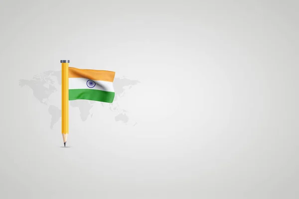 Художественный День Независимости Индии Празднование Ремесел Фондовых Изображений Лицензионные Стоковые Фото