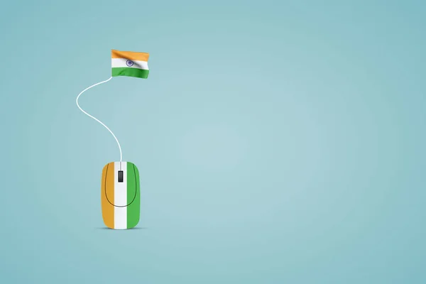 充满欢乐的印度独立日庆典照片 图库图片