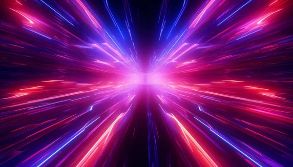 Soyut fütüristik geçmiş. Neon, enerji, oyun. Pembe ve mavi