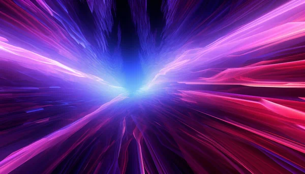 Abstrakter Futuristischer Hintergrund Neon Energie Gaming Rosa Und Blau Stockbild