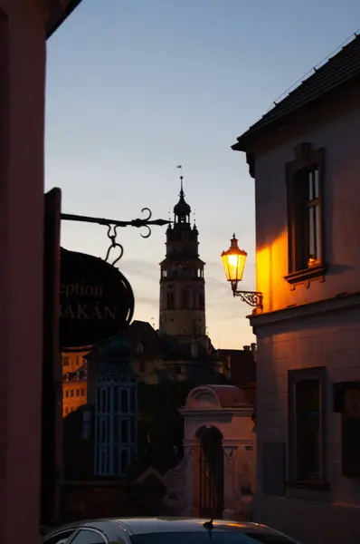 Чески Крумлов Город Южно Чешской Области Чехии — стоковое фото