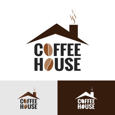 Kafeler, Kafeler, Restoranlar, Roasteriler, Meşrubat Markaları ve Kahve Girişimleri için Kahve ve İkona İdealleri içeren Modern Kahve Logosu Tasarımı