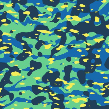 Enerji turkuvazı mavi ve yeşil kamuflajlı soyut desenli, tekstil modelleri için mükemmel, mobil kapaklı tasarım, gerçekçi duvar kağıdı, ve şık pazarlama ve iş uygulamaları.