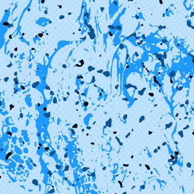 Mavi balıkçılık temalı kalın soyut kamuflaj, duvar kağıdı, perde kumaşı, balıkçılık kamuflaj takımı, dijital medya, reklam görselleri ve modaya uygun kompozisyonlar için mükemmel..