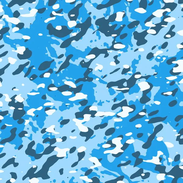 Şık mavi kamuflaj soyut arka plan, afişler, balıkçılık kamuflajı, pazarlama kullanımı, masaüstü duvar kağıtları ve gerçekçi modern arka planlar için uygun havalı bir estetik desen..