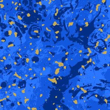 Dinamik indirme elementleri ve sanatsal kontrast ile canlı mavi kamuflaj arka planı, masaüstü duvar kâğıdı, perde tasarımı, duvar sanatı ve estetik ticari reklam görselleri için mükemmel.