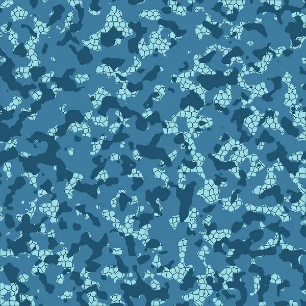 Koyu mavi kamuflaj soyut arka plan, ince damla dokusu ve yüksek detaylı dijital yüzey, moda tekstili, mobil kapaklar, masaüstü duvar kağıdı ve estetik pazarlama görselleri için idealdir..