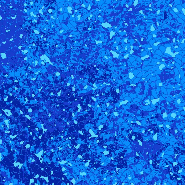 Canlı soyut kamuflaj, sıçramış mavi efektler ve zengin ölçekli doku, mobil kapaklar, dijital pazarlama görselleri, afişler ve masaüstü duvar kağıdı tasarımları için mükemmel..