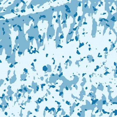 Yumuşak mavi sudan esinlenilmiş, organik akış ve dökümlü kamuflaj deseni, modern perde izleri, moda tekstil desenleri, mobil kapaklar, iş afişleri ve dijital duvar kağıtları için idealdir..