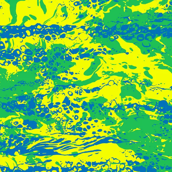 Tropikal mahi renklerinde canlı soyut kamuflaj arka planı katmanlı dokular ve su damlası efektleri, mobil örtüler için ideal yatak örtüsü, iş ilanları ve estetik pazarlama görselleri..