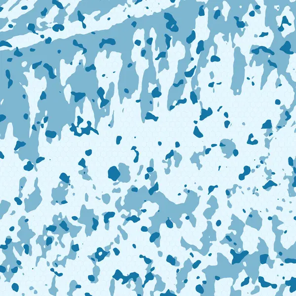 Yumuşak mavi sudan esinlenilmiş, organik akış ve dökümlü kamuflaj deseni, modern perde izleri, moda tekstil desenleri, mobil kapaklar, iş afişleri ve dijital duvar kağıtları için idealdir..