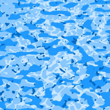 Dijital mavi su kamuflaj soyut arka plan modern estetik doku tasarımı, masaüstü duvar kağıdı, mobil kapak, pankart, duvar sanatı, perde ve moda pazarlama görselleri için idealdir