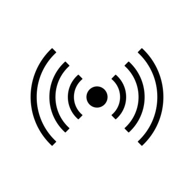 wifi simgesi vektör illüstrasyonu