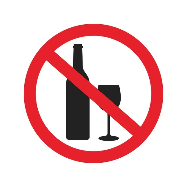 Fumar Icono Signo Símbolo Prohibición Botón Círculo Rojo Con Sombra — Vector de stock