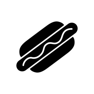 burger simgesi vektör illüstrasyon tasarımı