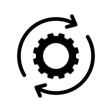 Simge vektör illüstrasyonunu yeniden yükle