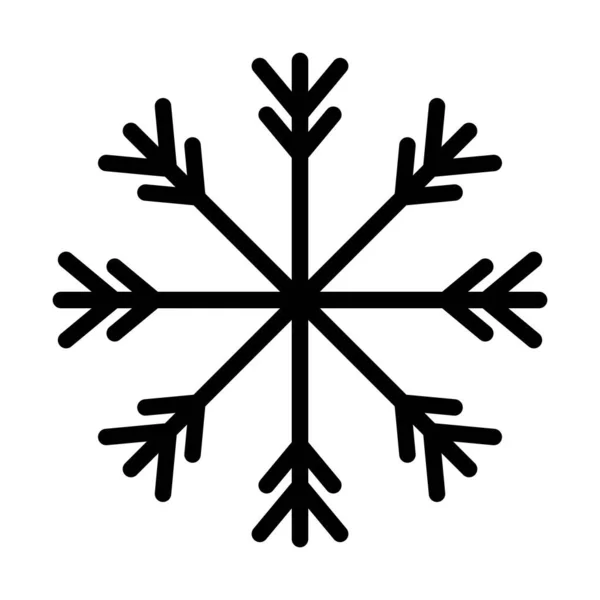 Значок Сніжинки Веб Дизайн — стоковий вектор