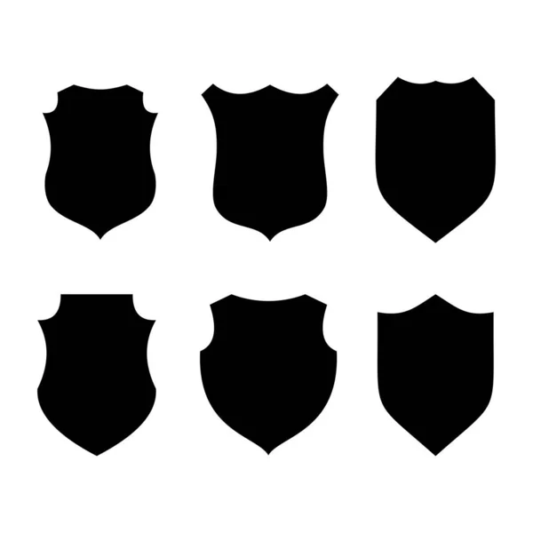 Shield Icon Flat Design Style Eps — Image vectorielle