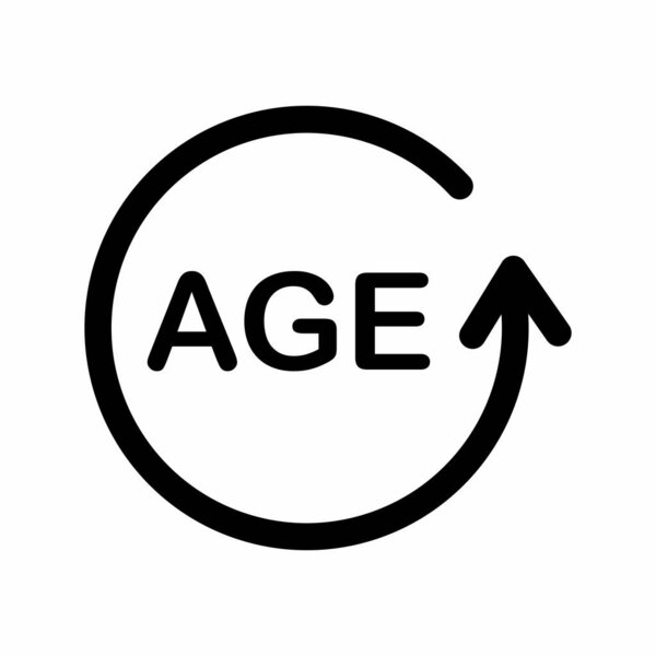 simple design of the text in the shape of the direction