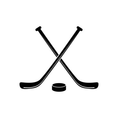 hokey ikonu vektör illüstrasyonu
