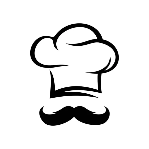 Шапка Шеф Кухаря Меню Ресторану Приготування Їжі Векторні Ілюстрації — стоковий вектор