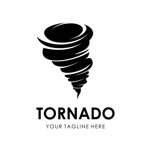Fırtına Simgesi Vektörü Logo Şablonu Ögesi Sembol Amblem Işaret Logotip — Stok Vektör