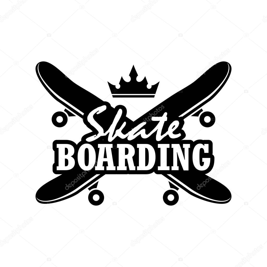 Skateboard design, vector illustration eps10 graphic