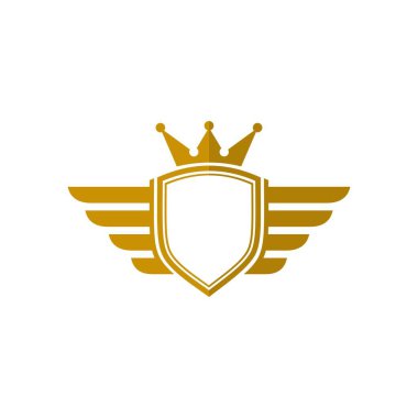 Kraliyet Lüks Logo Şablonu ile Harflerin Baş harfleri