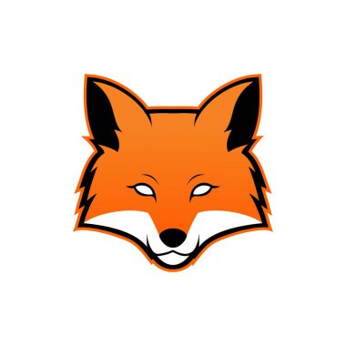 fox logo tasarım vektör şablonu