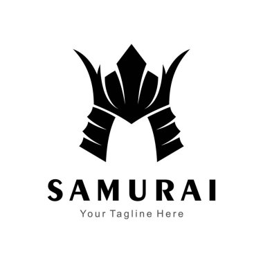 Spartalı miğfer logo tasarım vektör şablonu