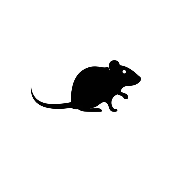 Vektorillustration Einer Ratte — Stockvektor