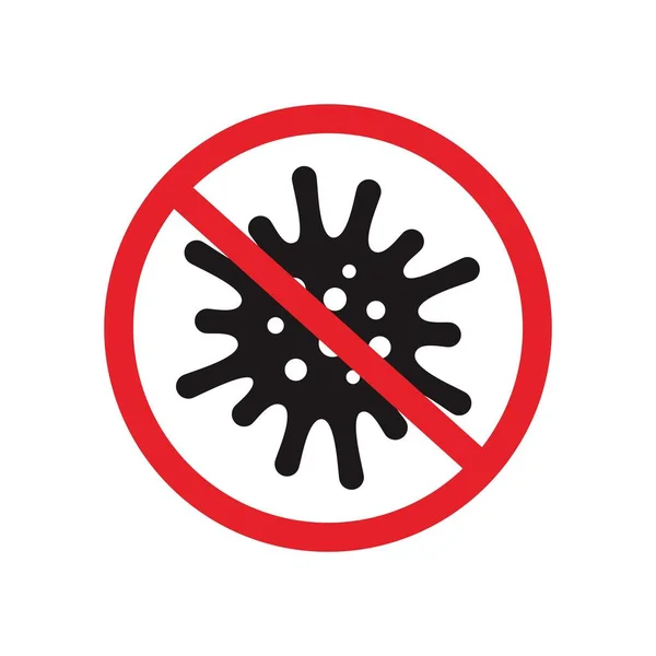 Virus Icono Vector Ilustración — Archivo Imágenes Vectoriales
