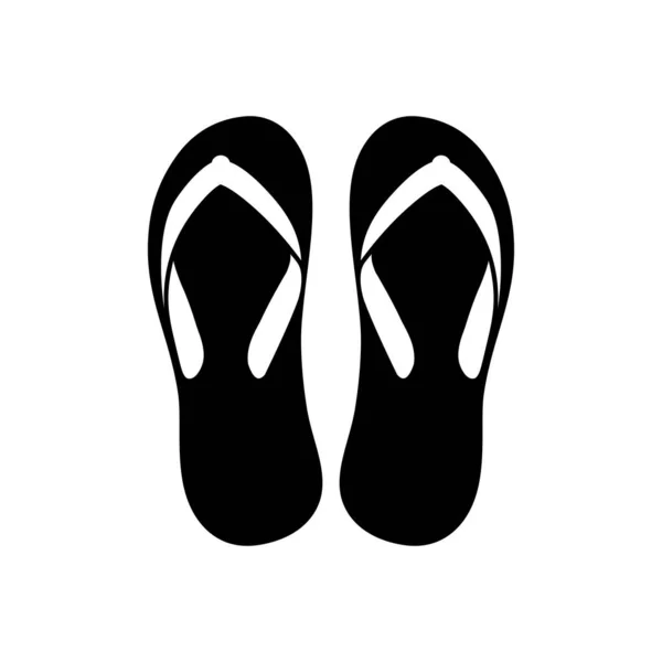 Flip Flops Icône Vectoriel Illustration — Image vectorielle