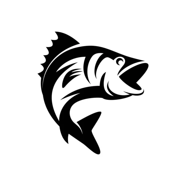 물고기 디자인 템플릿 — 스톡 벡터