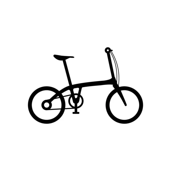 Icône Vélo Illustration Vectorielle — Image vectorielle