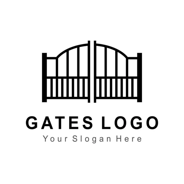Ícone Berço Design Logotipo Preto Com Fundo Branco Ilustração Vetorial —  Vetores de Stock
