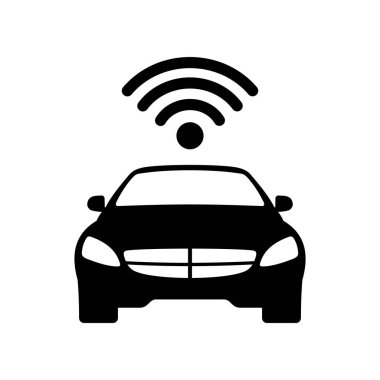 Araba servisi ikonu. düz dizayn biçimi 10