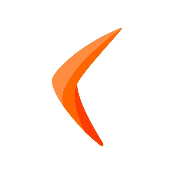 Boomerang Logo Modèle Vectoriel Icône Illustration Design — Image vectorielle