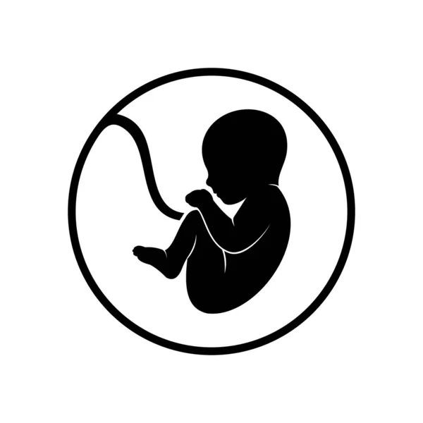 Baby Symbol Vektor Illustration — Stockvektor