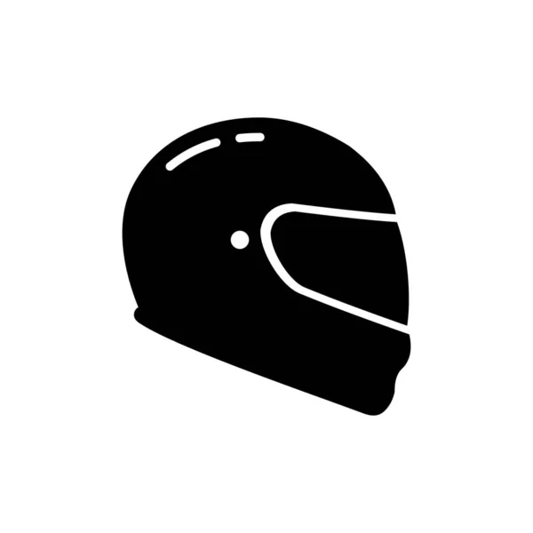 头盔图标矢量隔离在白色背景上为您的网页和移动应用程序设计 安全标识概念 — 图库矢量图片