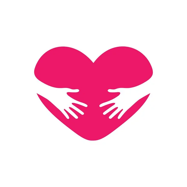Hand Care Logo Vector Icon Illustration Design Template — Stock Vector